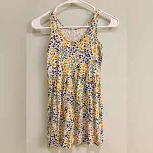 Girls Floral Sleeveless Dress